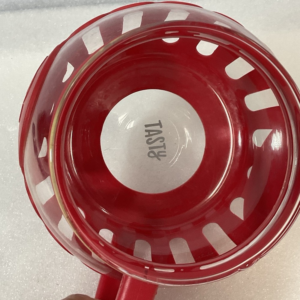 Ecolution Tasty Mini-Pop Microwave Popcorn Maker 1.5qt Red