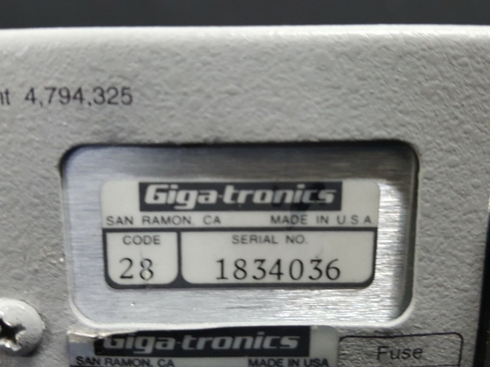 Gigatronics 8542C: RF Power Meter (4036)