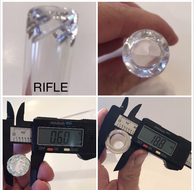 14mm Glass Downstem Premium Perc 3” 4” 5” Inch Multiple Types Mix And Match