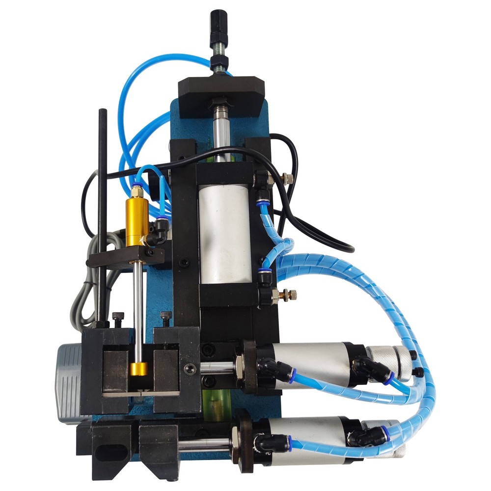 110v Electric Pneumatic Wire Cable Stripping Machine Stripper 2-7 mm