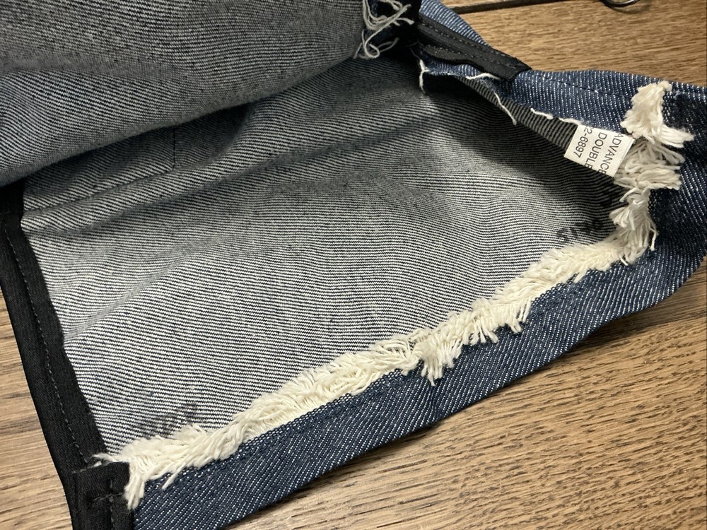 Inzer Advance Designs Double Layer Denim Bench Shirt Adjustable Straps