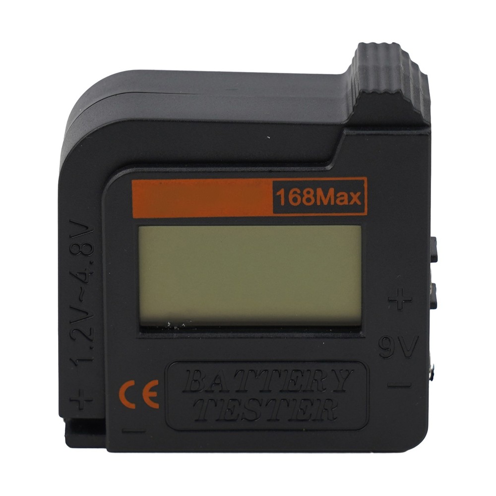 Convenient and Reliable Battery Testing 168MAX Portable Battery Tester
