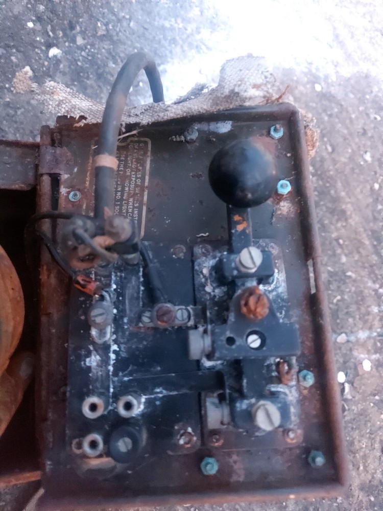 WW2 British Army Daylight Signalling Lamp Morse Code Barn Find Rusty!