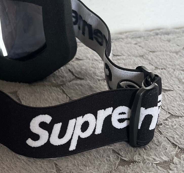 Supreme x Smith Black Ski Snowboard Goggles Motocross Dirt Bike ATV Off Road NWT