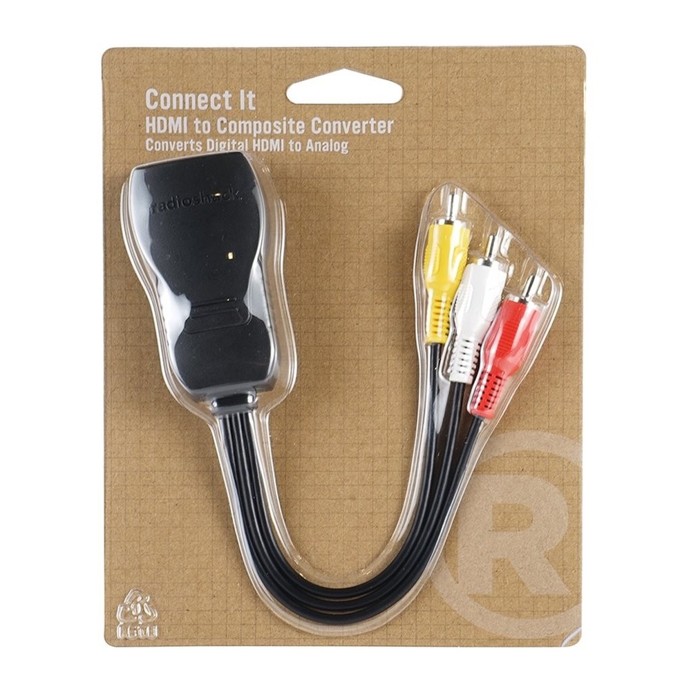 RadioShack HDMI-to-Composite Converter