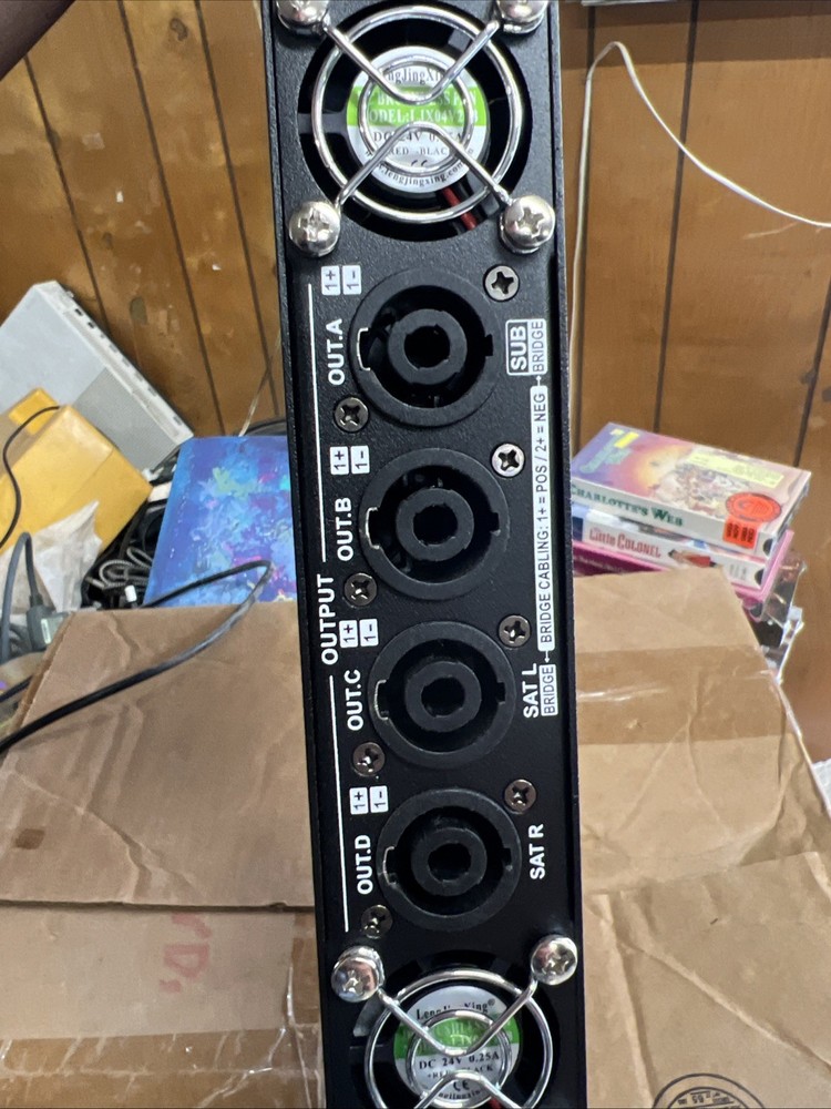 Jbsystems Amp 200.4 AMPLIFIER RARE