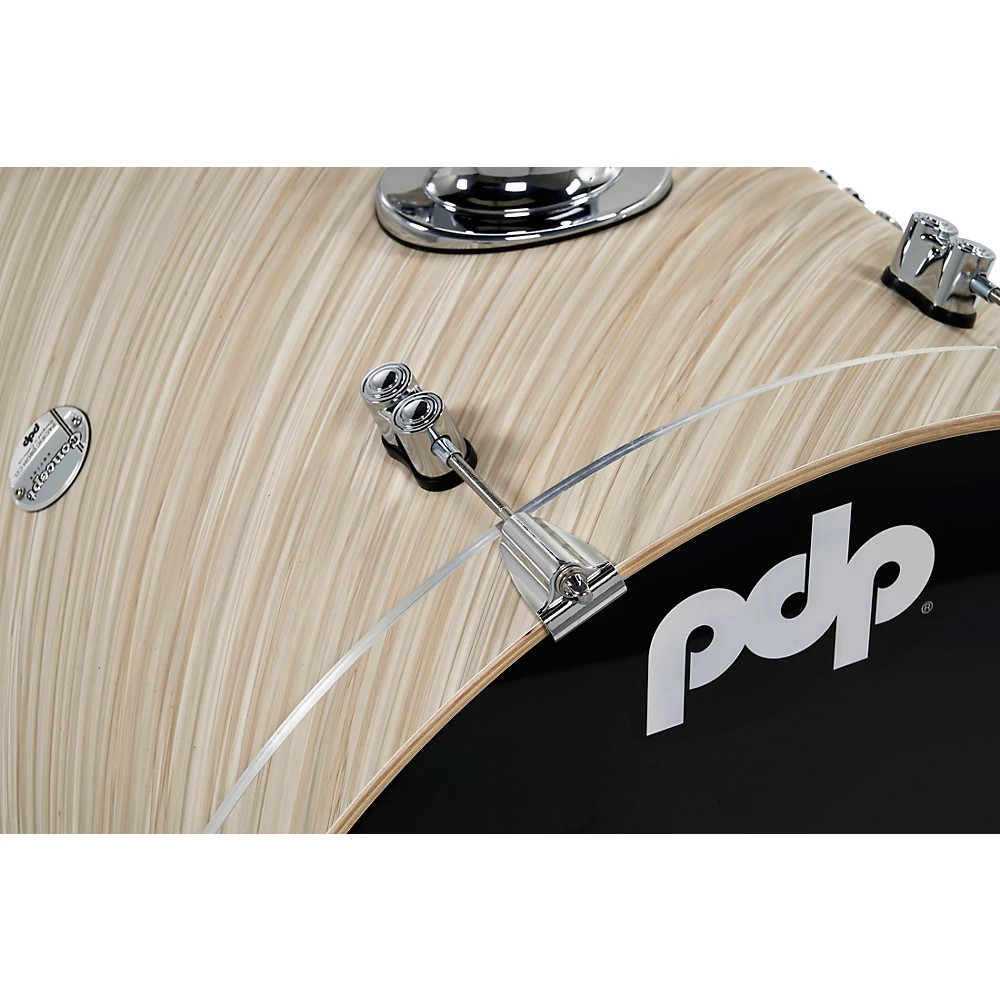 PDP by DW Concept Maple 4-Piece Shell Pack with Chrome Hardware Twisted Ivory