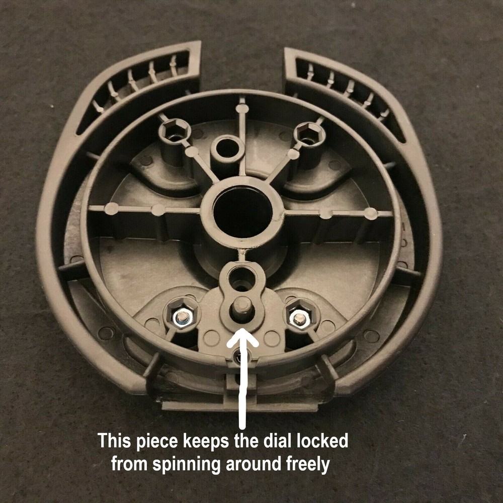 Bowflex SERIES2 SelectTech 552 Dumbbell Replacement Endcap Dial Lock Handle Part