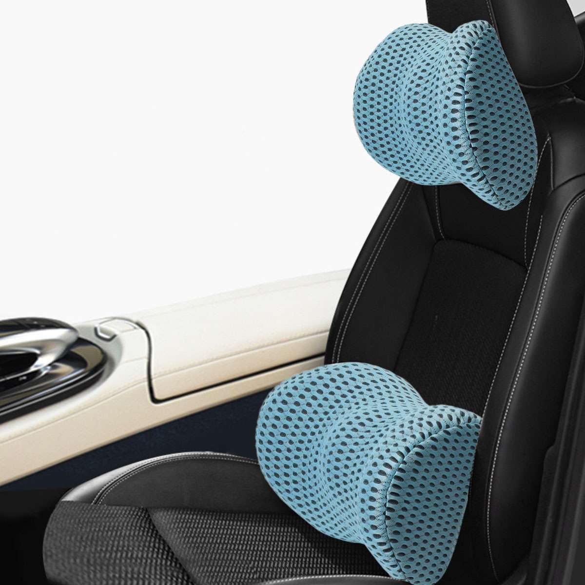 Comfort Lumbar Support Pillow Memory Foam Back Pain Relief For Desk /Car Chair