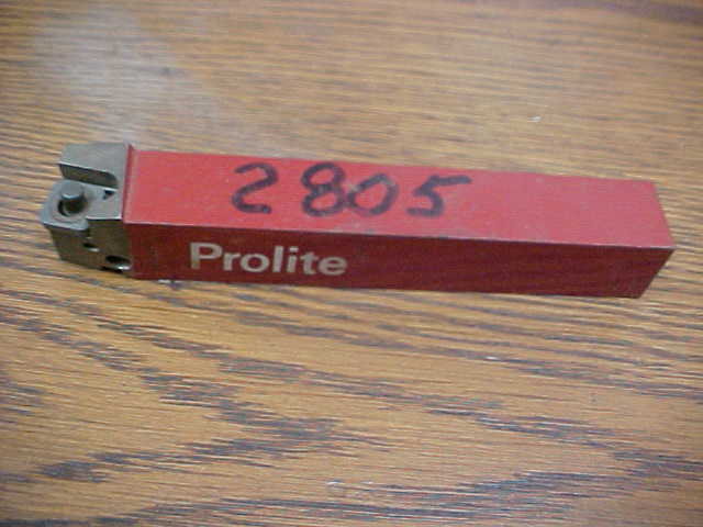 Prolite Indexable Tip Toolholder Type 2805 -Metal Lathe NOS #2