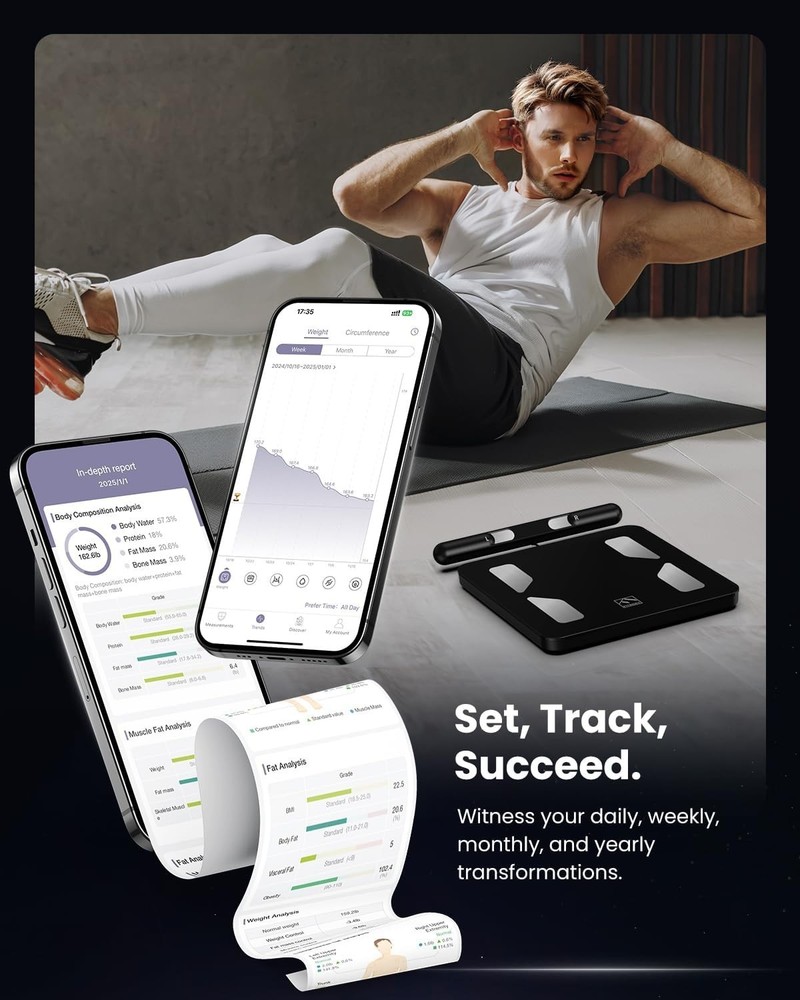 Advanced Body Composition Scale with Larger Platform