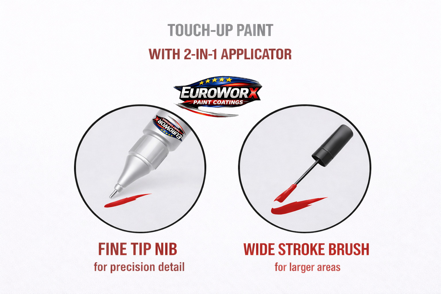 Hyundai Professional Touch Up Paint Pen + Brush – Choose Color