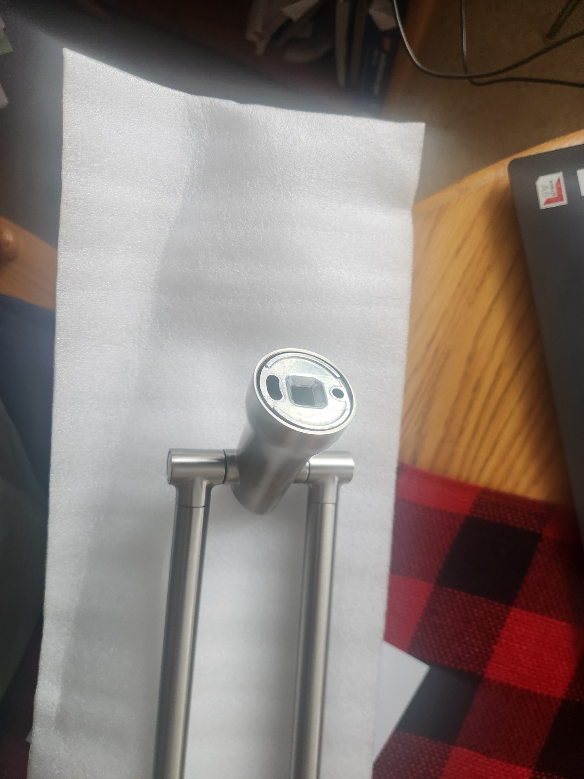 Kohler 5669-BN 19 3/8 inch Toobi Pivoting Towel Bar Vibrant Brushed Nickel