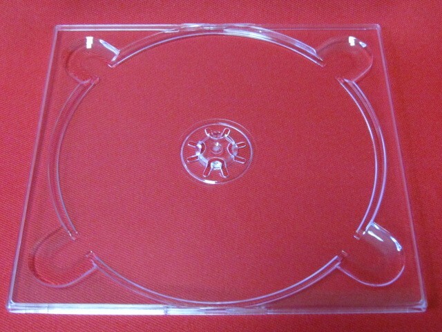 5 NEW TOP QUALITY CD SIZE DIGI TRAY, CD DIGITRAY, CLEAR, PSC20
