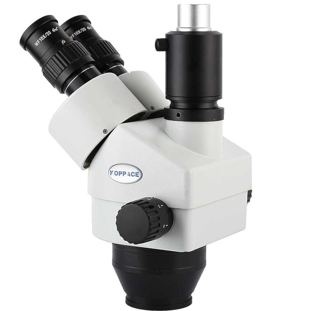 KOPPACE Trinocular Microscope Lens Interface 23.2mm C-mount Electronic Eyepiece