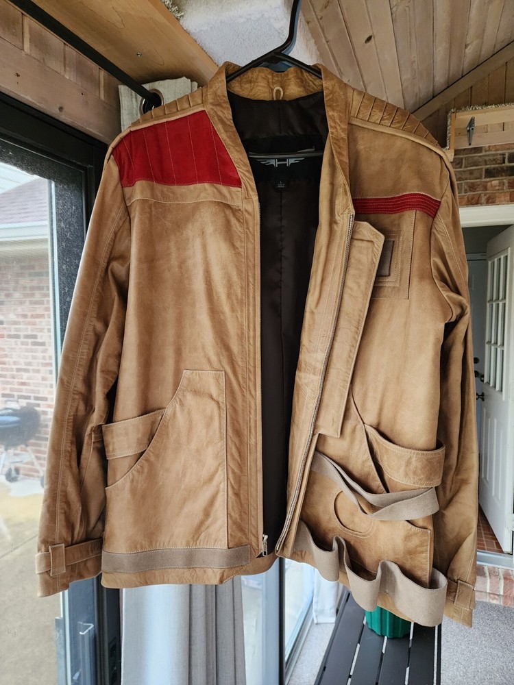 Star Wars Force Awakens Finn Leather Jacket