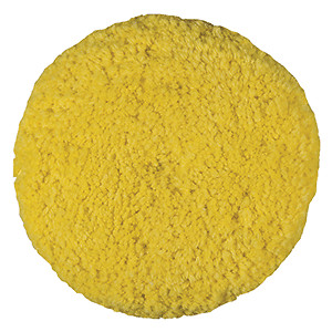 Presta 890142 Rotary Blended Wool Buffing Pad - Yellow Medium Cut