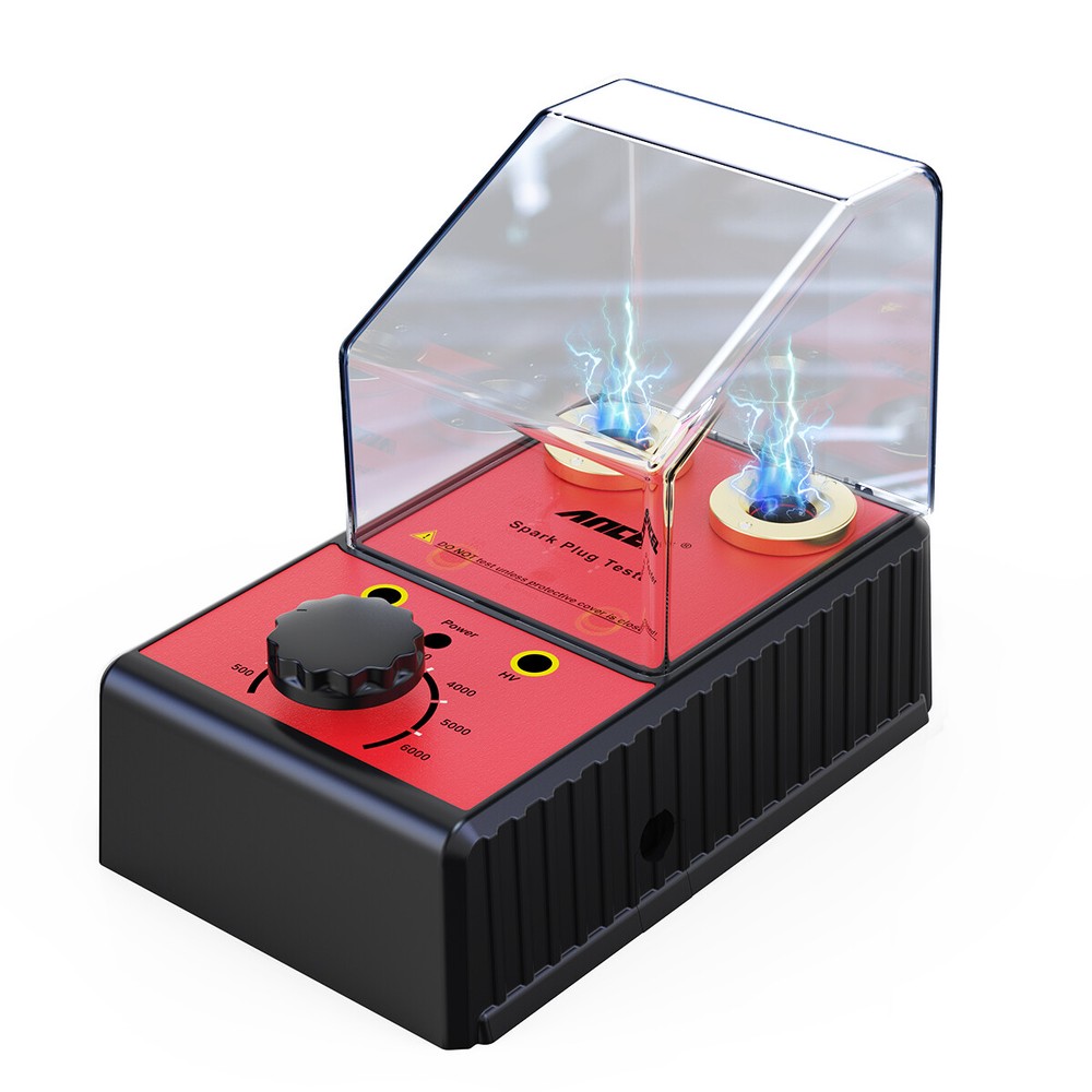 Dual Hole 12V Car Spark Plug Tester Ignition Plug Analyzer Diagnostic Detector