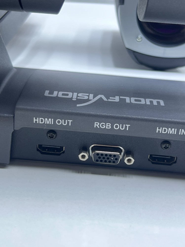 WolfVision VZ-8Plus4 Camera Visualizer Excellent (Without Remote Control)