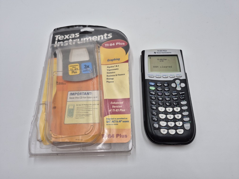 Texas Instruments TI-84 Plus Graphing Calculator - Black