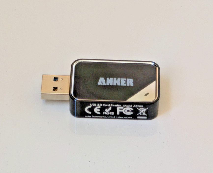 ANKER 2 Slot USB 3.0 Card Reader Model AR200