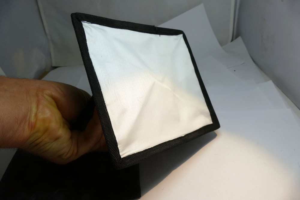 Miniature SoftBox mini Flash diffuser soft dome 6X7"