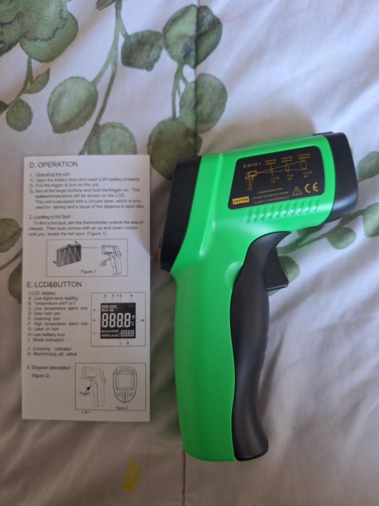 Matco Tools IR Thermometer with Circular Laser MT24G