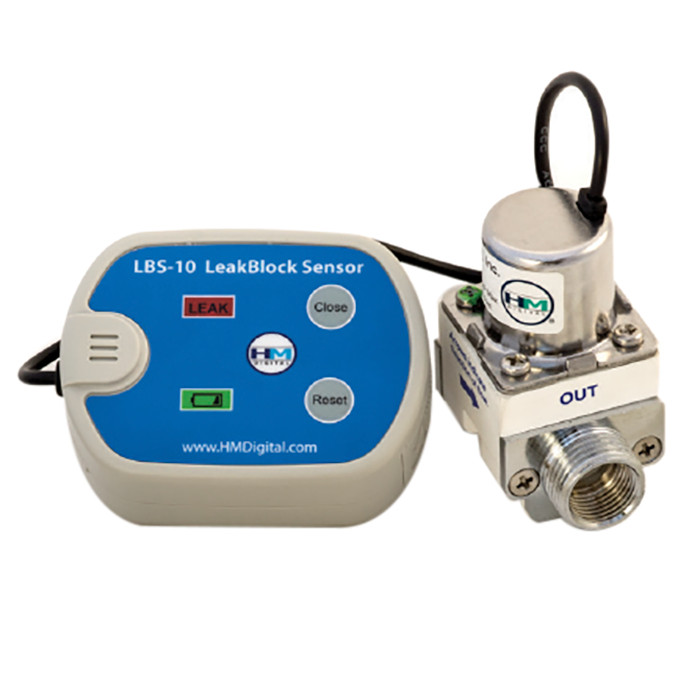 LBS-10S LeakBlock Sensor | Automatic Shut-Off Valve | HM Digital