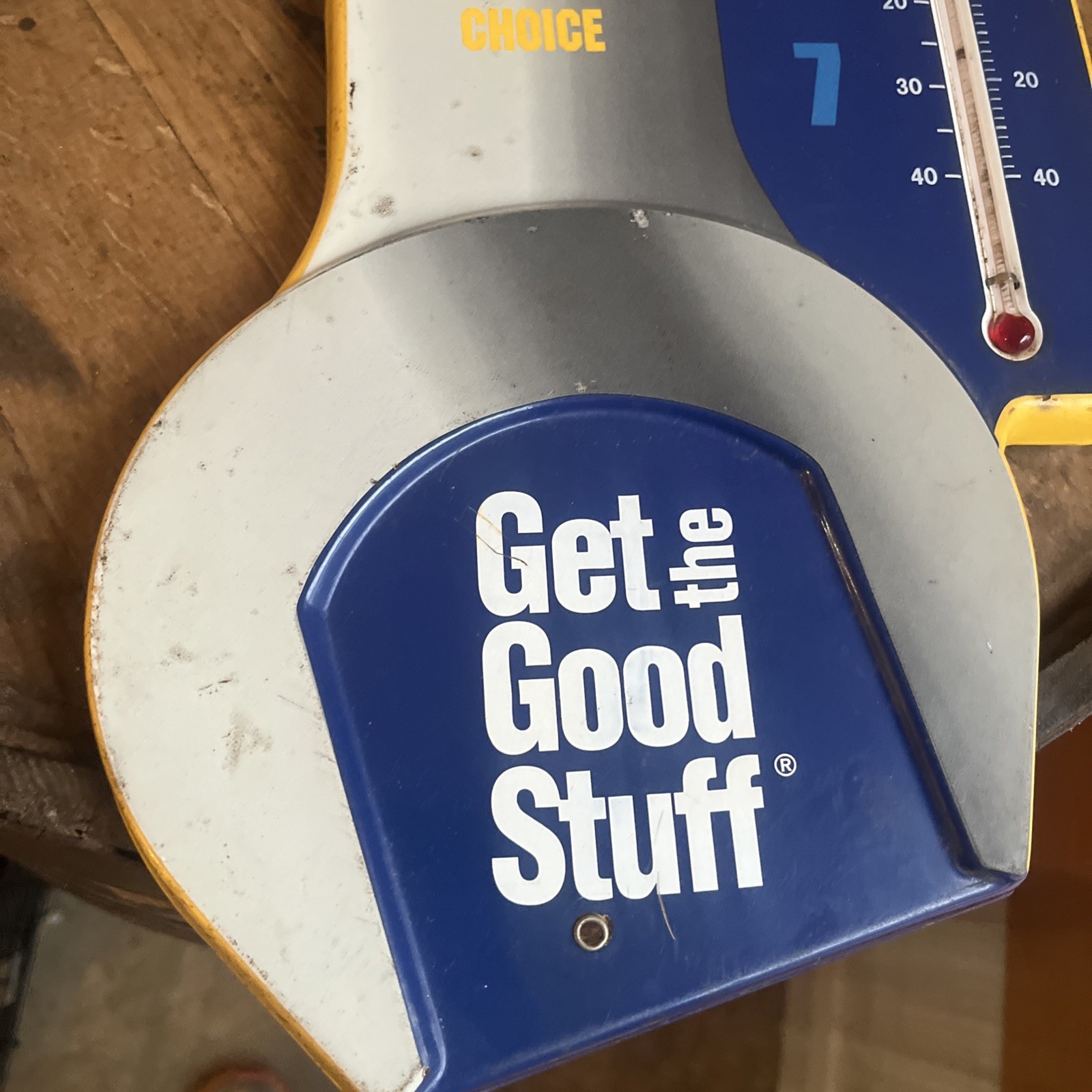 RARE Vintage Dealer Tools, And Equipment NAPA Metal Thermometer Huntsville, Tex