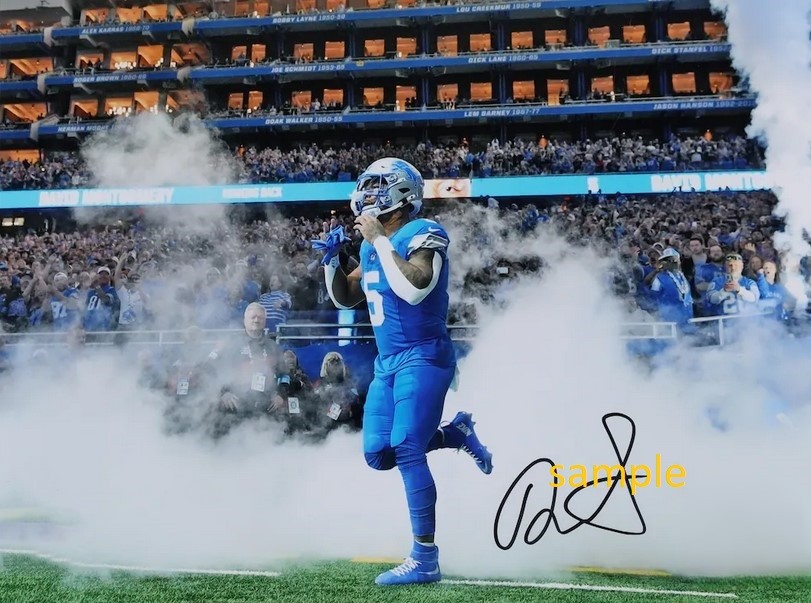 DAVID MONTGOMERY REPRINT 8X10 PHOTO AUTOGRAPHED SIGNED MAN CAVE GIFT LIONS