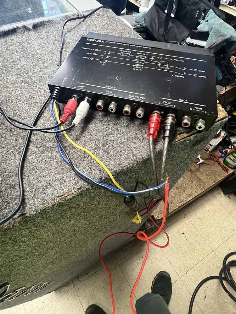 Old School Sony XEC-500 Equalizer