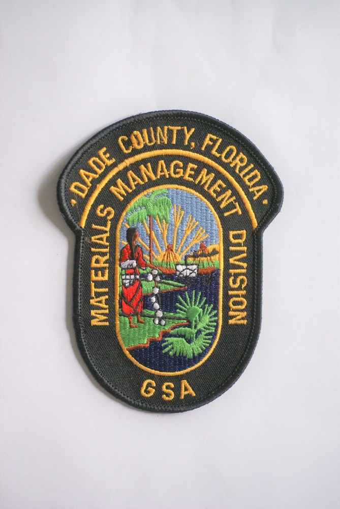 Dade County Materials Management Division patch, Florida