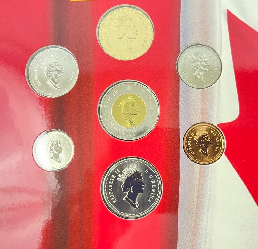 1997 Oh Canada! Mint Set  Brilliant Uncirculated Coins 