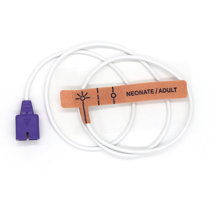 100pcs Disposable Neonatal Adult Spo2 Sensor Compatible for Nellcor MAX-P Probe