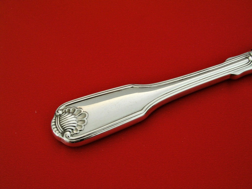 (2) ONEIDA CUBE - SILVER SHELL 1978 - GLOSSY SILVERPLATE - 9 1/2" DINNER KNIVES