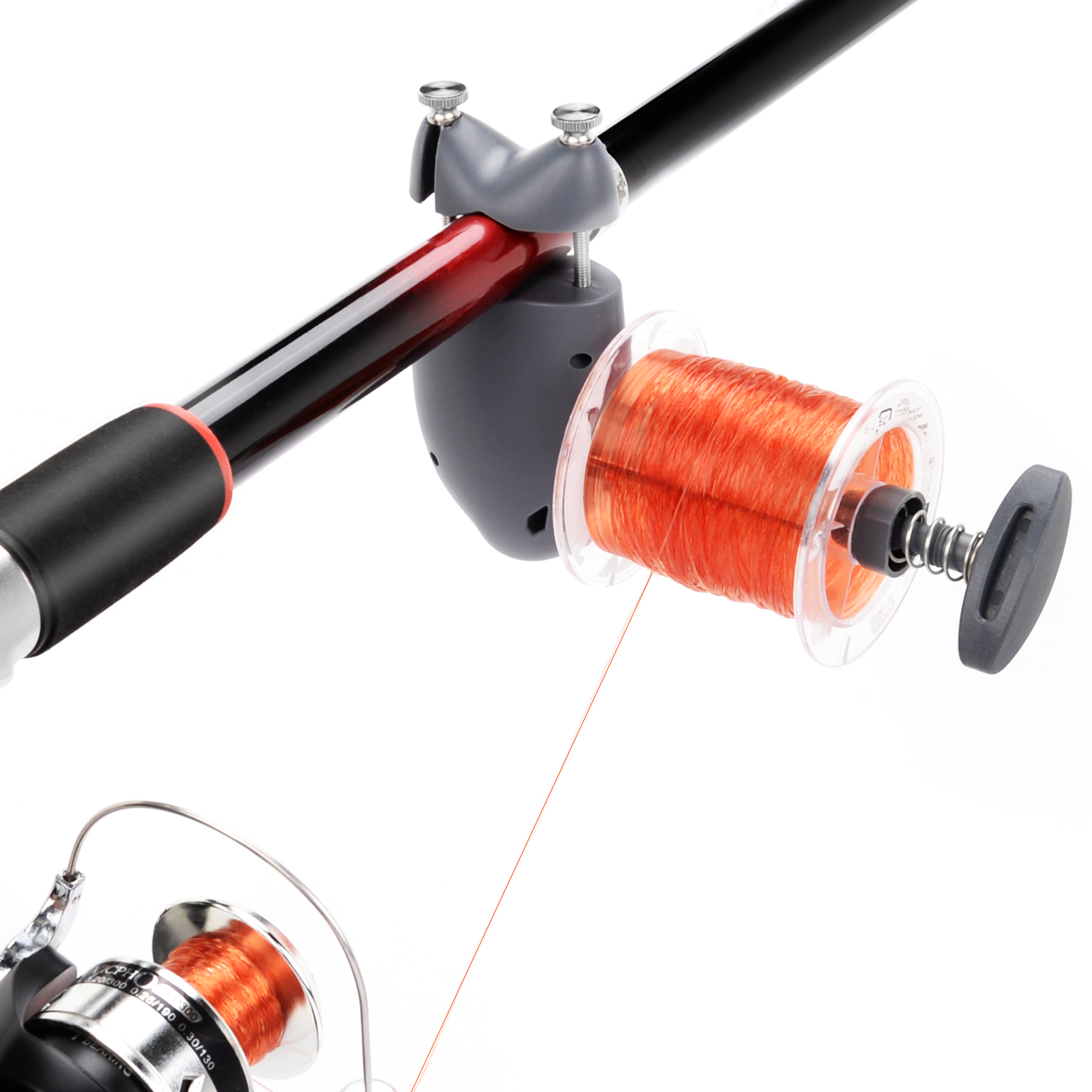 Fishing Line Spooler, Spooling Tools Spinning Reels and Casting Reels