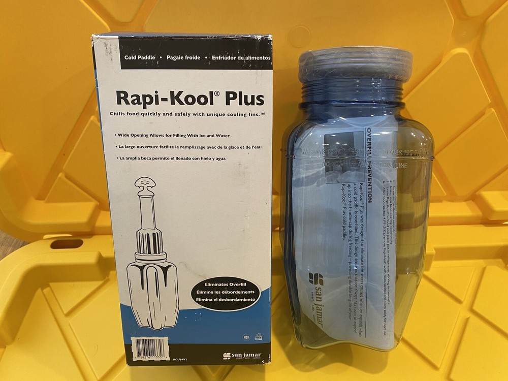 San Jamar RCU64V2 Rapi-Kool Plus Cold Paddle, 64 oz Capacity