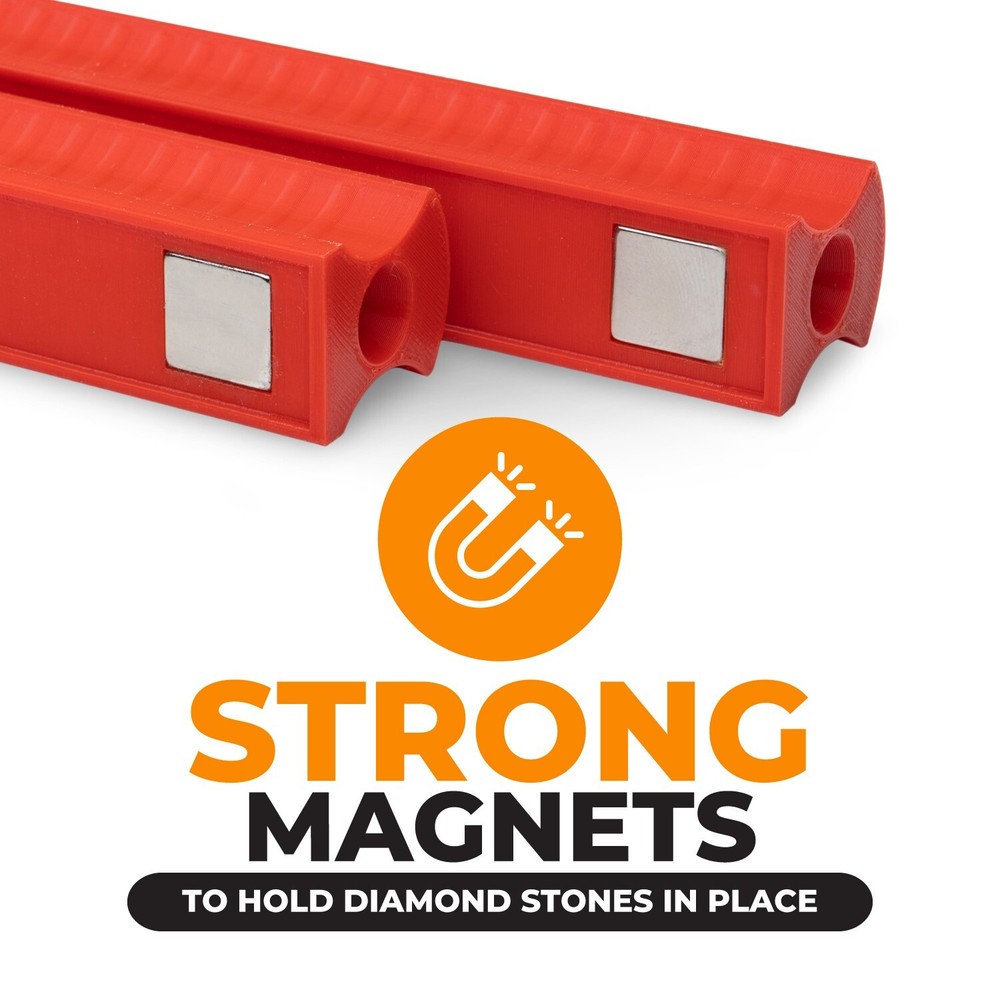 Wicked Edge Knife Sharpener Diamond Stone Handles