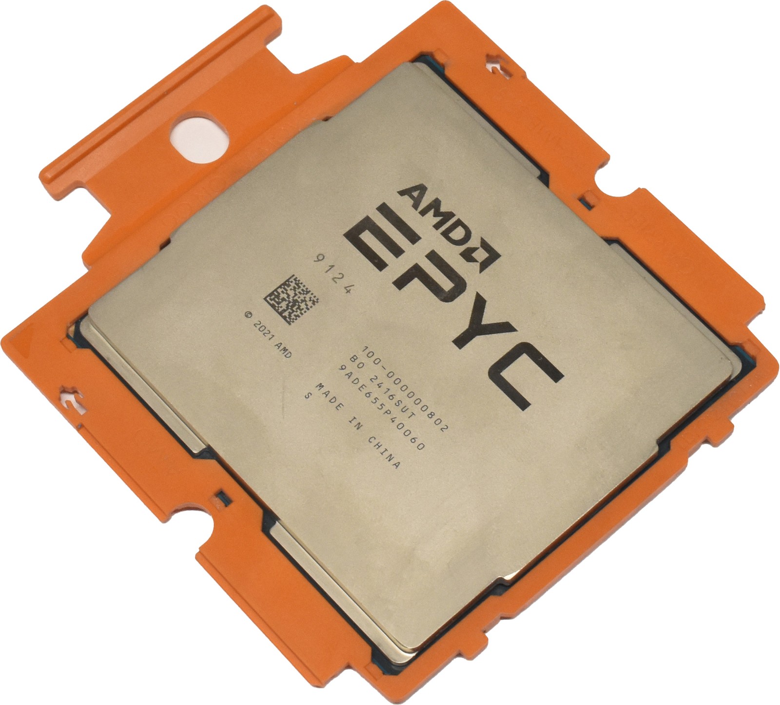 Dell AMD EPYC 9124 Processor 16-Core 3.00GHz SP5 64MB L3 Cache 100-000000802