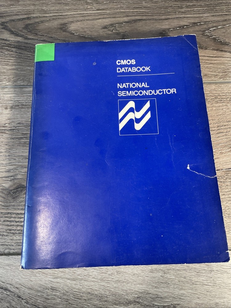 VINTAGE CMOS DATABOOK National semiconductor IC Reference Guide RETRO COMPUTE