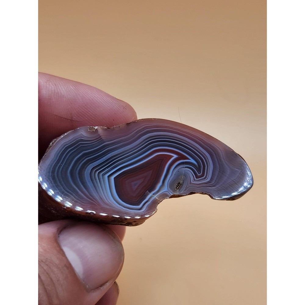 Bostwana Agate - Polished Half Nodule