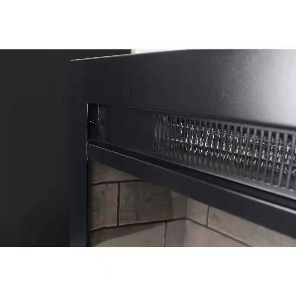 28 In. Ventless Electric Fireplace Insert Multicolored Flames