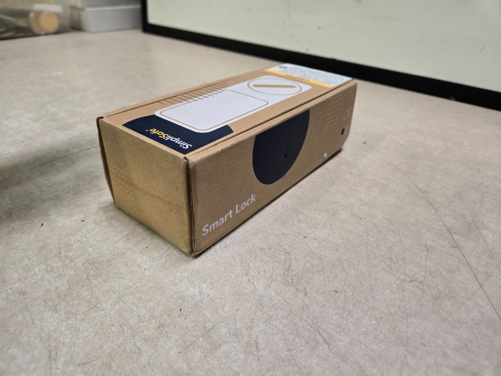 SEALED SimpliSafe Smart Lock Series 2 - Black, Wi-Fi Enabled w/ App & Keypad