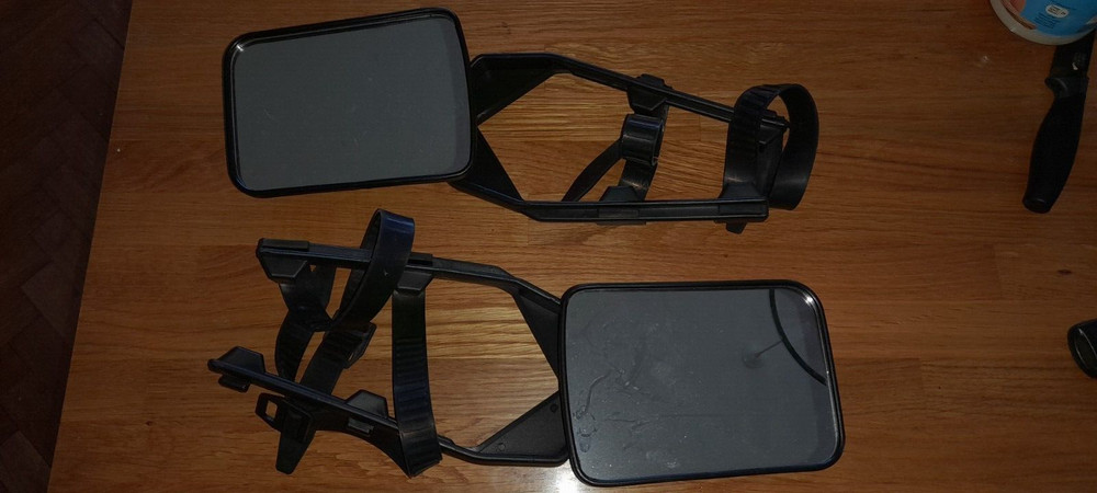 Pair Towing mirrors, caravan, trailer boxed RING