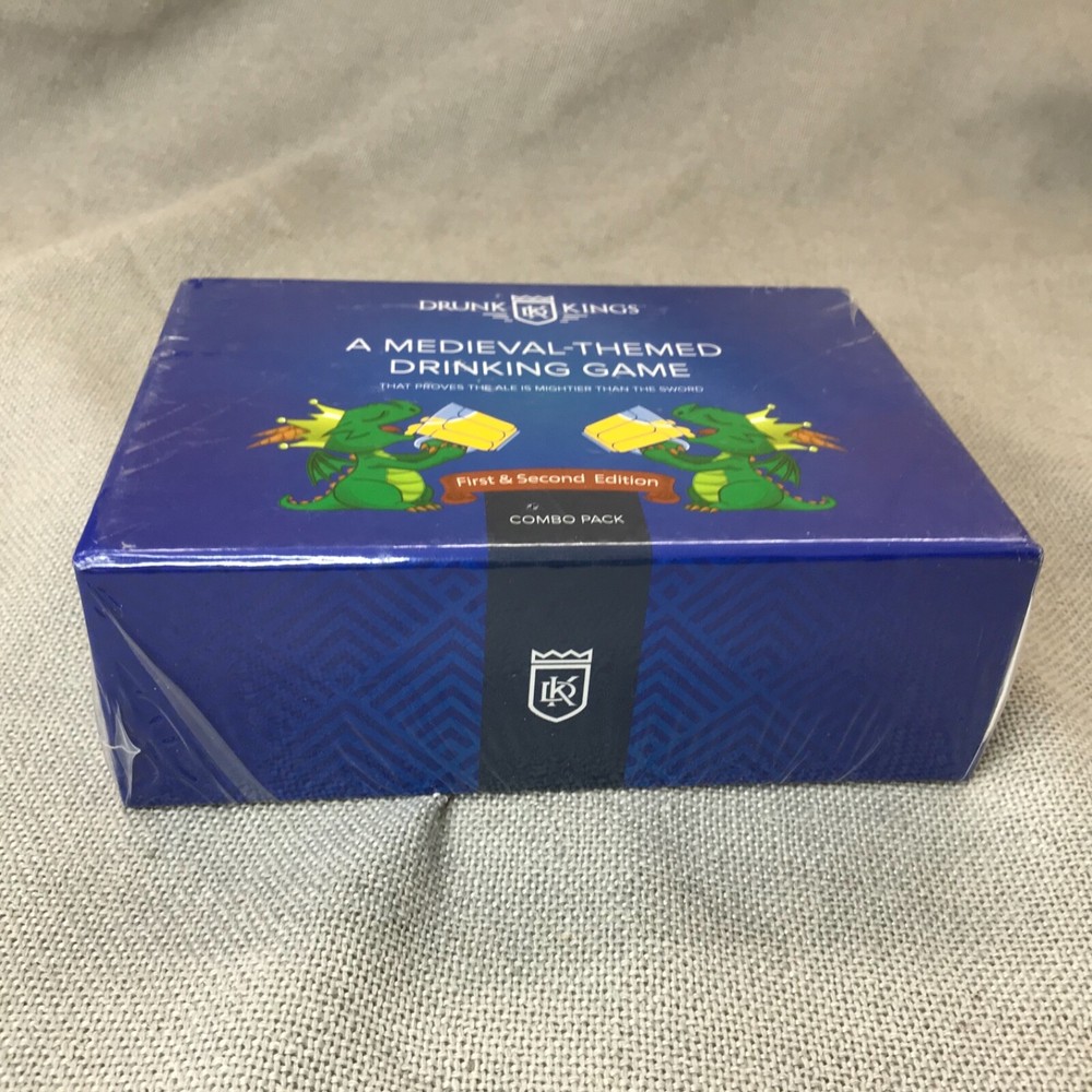 Drunk Kings A Medieval -Themed Drinking Game First And Second Edition Combo Pack