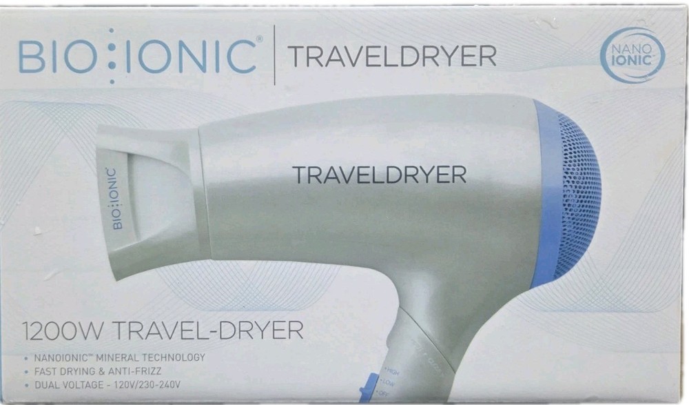Bio Ionic Travel Dryer 1200W
