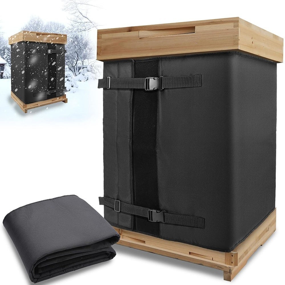 Bee Hive Wrap - Adjustable, Waterproof Insulation For 8 & 10 Frame Hives