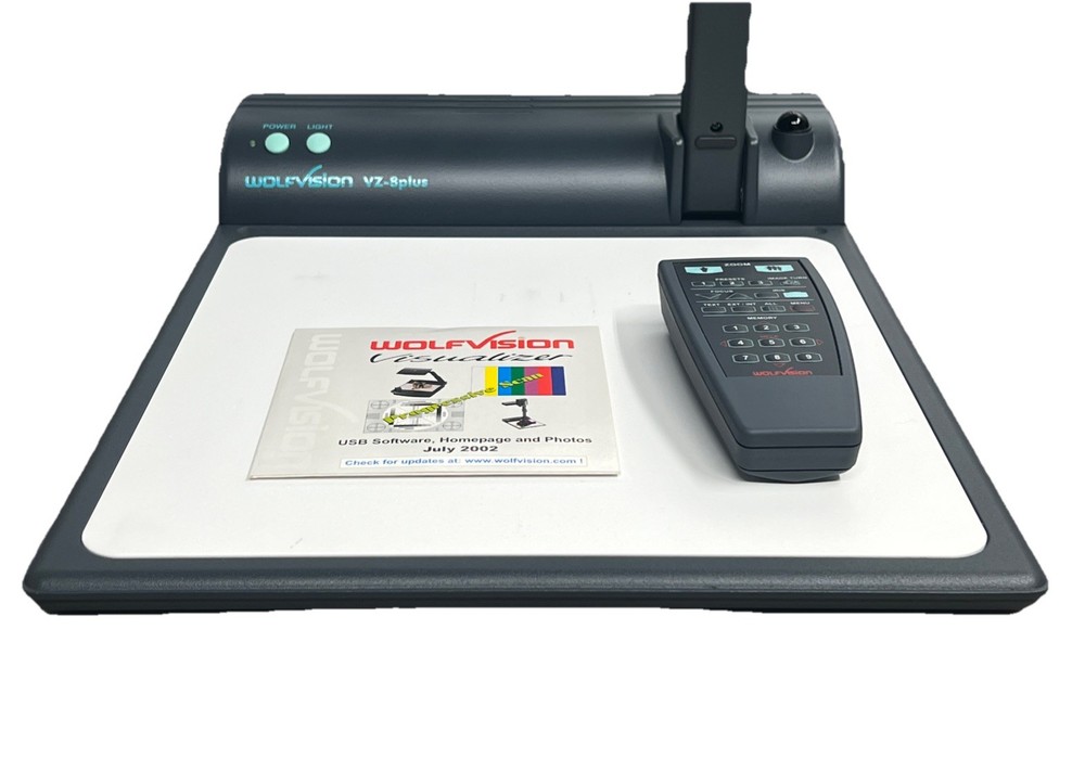 Wolfvision VZ-8Plus Document Folding Visualizer Overhead Projector