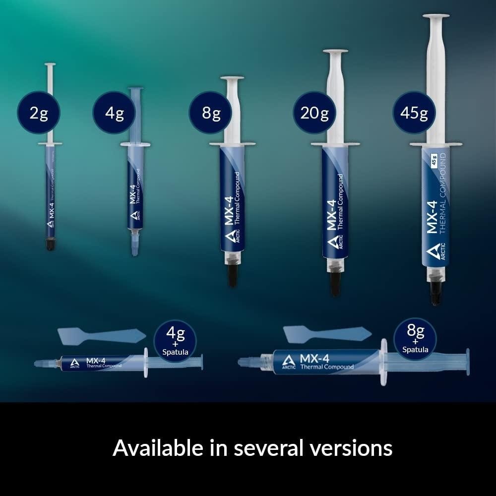 ARCTIC MX-4 Thermal Compound – 4 g Premium Paste for CPU GPU, Long Durability...