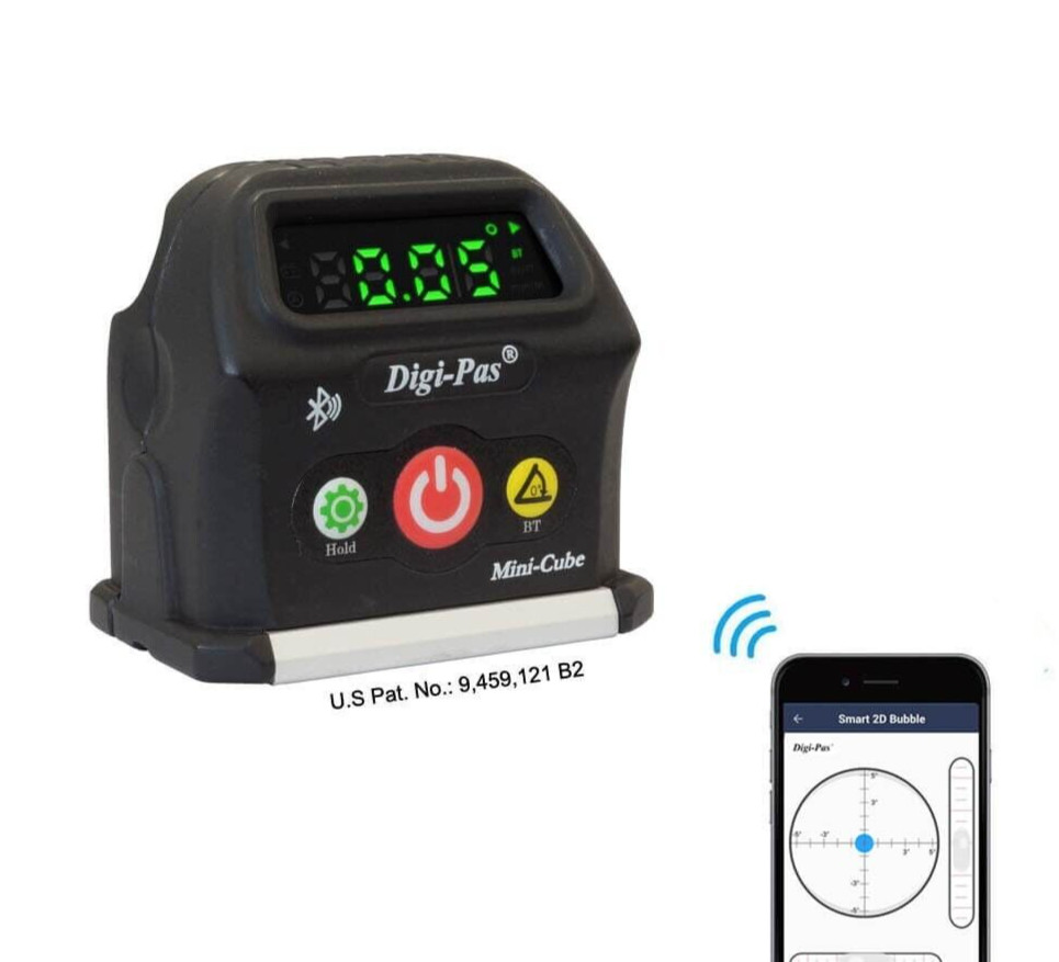 Digi-pas DWL-90Pro 2-Axis Inclinometer 0.05° (with Bluetooth)